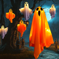 Halloween Terror Decoration Ghost Pendant Hanging Ghost Threatening Prop Courtyard Decoration Pendan