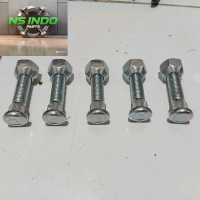 BAUT RODA MOBIL L300 L200 STRADA TRITON PANTHER BAUT 17 PANJANG 5CM ORIGINAL BAJA M12X50