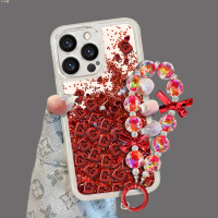 滿屏發八方來財流沙新年紅適用蘋果16PROMAX手機殼iphone15/14Pro華為mate70pro榮耀300女S20小米15Reno13/12