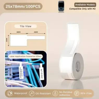 NIIMBOT M2 Stiker Label Kabel kusut, Label serat optik Tahan Air, Tahan Lama dan Tidak Luntur Kabel 