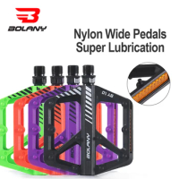 BOLANY Bicycle pedal mtb nylon plastic platform bearing pedal Mountain Bike Flat crankbrothers speed ultralight vtt footrest