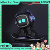 Emo Smart Robot Emopet Intelligent Voice Emotional Ai Interaction Accompany Children's Electronic Pets Desktop Decoration Toys