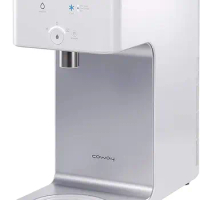 Coway Aquamega 200C Countertop Water Purifier with a cold-water setting, a new advanced filter, and Coway Io-Care app connectivi