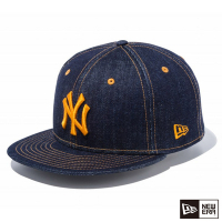 NEW ERA 9FIFTY 950 LOGO NY 深丹寧/橘