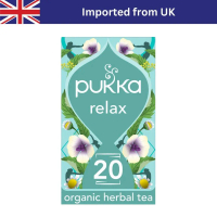 Pukka Organic Relax Tea (20 Bags / 30g) ชาอังกฤษ ชาสำเร็จรูป ชาออร์แกนิก