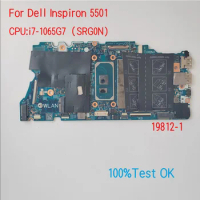 19812-1 For Dell Latitude 5501 Laptop Motherboard With CPU i5 i7 CN-0C1C0Y C1C0Y RHCDN 0RHCDN 100% Test OK