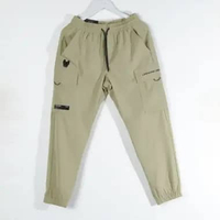 Celana LIFE WORK WOVEN RADOG SIDE LIGHT KHAKI CARGO JOGGER PANTS 100% ORIGINAL Size S
