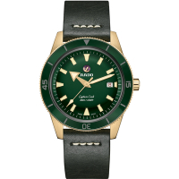 RADO 雷達錶 官方授權 Captain Cook 庫克船長 系列青銅自動機械腕錶-R32504315