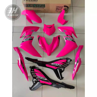 COVERSET YAMAHA Y16 V2 ABS DESIGN SNIPER PINK Y16-V2-SNP-1 TANAM KILANG VELOZI