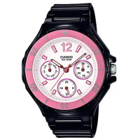 CASIO 卡西歐 一般指針錶 橡膠錶帶 防水100米 可旋轉式錶圈 LRW-250H-1A3
