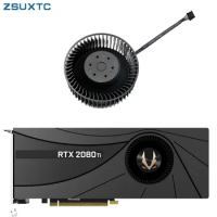 TH7525B2H-PAA01 RTX2080 Ti Replacement for PNY ZOTAC RTX 2080 Super 2080Ti Blower Graphics card Heat sink cooling fan