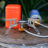 Paket Kompor Gas Portable TaffSPORT WSS-210 + Adaptor Bulat Camping Stove Lipat Ultralight Outdoor w