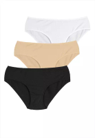 Penti Cover 3-Pack Cotton Slip Panties