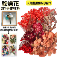 【A-ONE】DIY材料包 乾燥花材料包 畢業禮物聖誕節 情人節永生花乾燥 乾燥花 浮游花材 教學乾燥花 A13 光輝火