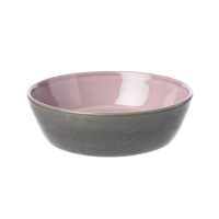【HOLA】丹麥Bitz 湯碗18cm 灰粉