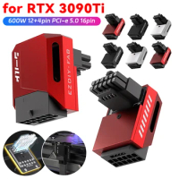 For RTX 3090Ti 600W 12+4pin PCIe 5.0 Adapter 16pin 12VHPWR GPU Power Connector for RTX 3090Ti 4070Ti 4080 4090 Graphic Card GPU