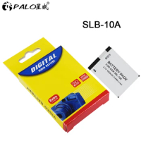 PALO SLB-10A rechargeable Battery SLB 10A Camera Batteries For Samsung PL50 PL60 PL65 P800 SL820 WB150F WB250F WB350F WB750