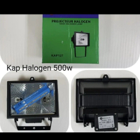 kap lampu sorot halogen 500 watt 500w kap lampu tembak halogen 500w