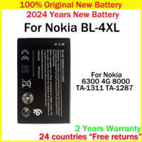 New Original Battery 1500mAh BL-4XL BL4XL For Nokia 6300 4G 8000 TA-1311 TA-1287 Batteries