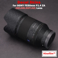 for Sony FE50 F1.4 Lens Premium Decal Skin for SONY FE 50mm F1.4 ZA Lens ( SEL50F14Z ) Lens Sticker Anti-scratch Cover Film