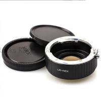 Pixco Speed Booster Focal Reducer Lens Mount Adapter Ring for Leica R SLR to Sony E NEX Camera ZV-E10 A1 A7C A7SIII A6600 A9II