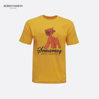 Keris Gallery T-Shirt Dewasa Motif Semarang Warak Ngendhog - Kuning S