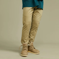 【Dickies】男款沙色873抗皺舒適雙膝設計多口袋工裝長褲｜DK011783CH1