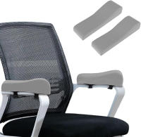 2 Pack Office Chair Armrest Pads CoversArm Rest Pad with Memory Foam Elbow Pillow for Forearm Pressu