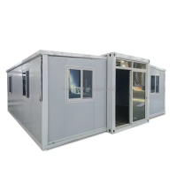 China Fireproof 20Ft 40Ft Foldable Prefabricated Portable Expandable Folding Container Home Houses