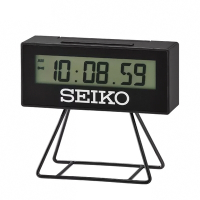 SEIKO 日本精工 倒數計時 電子鐘 鬧鐘(QHL092K)9.3X10.4cm