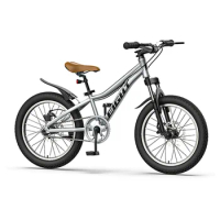 20 Inches Bicycle Children Bike Aluminium Alloy Dual Disc Brake Shock Absorption Lightweight Road Vehicle