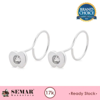 Anting Emas Toge Evela White Gold 17K Semar Nusantara