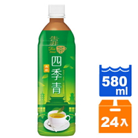 波蜜 靠茶四季青茶 580ml (24入)/箱【康鄰超市】