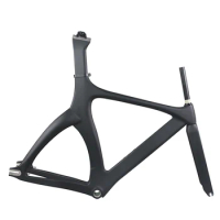 NEW Aero Track Bike Frame Carbon Fiber Bicycle Road Frames Fixed Gear Bicycle Frameset Carbon Frame TR015