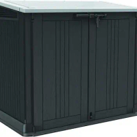 Keter Store-It-Out Prime 4.3 x 3.7 ft. Outdoor Resin Storage Shed with Easy Lift Hinges, Perfect for Yard Tools