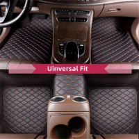 Universal Fit Flat Side 5PCS Car Front &amp; Rear Floor Mat Liner For Mazda 2 3 6 Atenza Axela CX-30 CX-5 CX-7 CX-9 CX-3 CX-4 CX-50