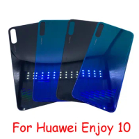 AAAA Quality For Huawei Enjoy 10 Back Cover Battery Case Housing Replacement Parts