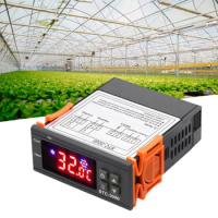 STC-3000 Digital Temperature Controller with NTC Sensor 12V 24V 220V Thermostat Control Switch for Incubator for Microcomputer