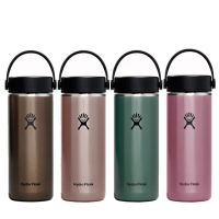 【Hydro Flask】16oz/473ml 輕量 寬口 提環 保溫瓶(登山裝備 無毒 高保冰 輕量保溫瓶)