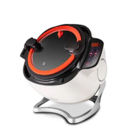 6L Electric Stir-Frying Drum Cooking Machine Automatic Multi Cooker Wok Intelligent Robot Cooking Machine stir fry machine 2000w