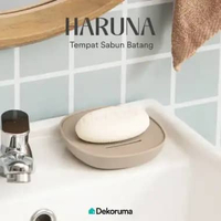Dekoruma HARUNA Tempat Sabun Batang / Soap Container - Taupe