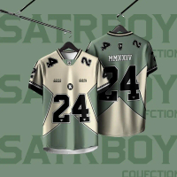 Áo jersey NFL mẫu năm 2025 dành cho nam [tên tùy chỉnh miễn phí], áo thun tay ngắn, cổ bẻ phong cách
