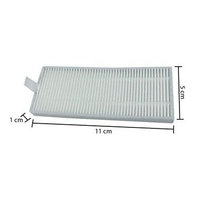 Hepa Filter untuk Ecovacs DEEBOT U2 PRO & YEEDI K650 11 x 5 x 1 cm