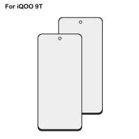 For iQOO 9T V2217A TouchScreen Digitizer For iQOO9T Touch Screen Glass panel Without Flex Cable For iQOO9 T