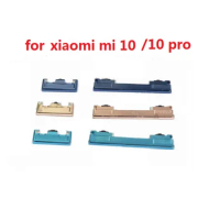 On Off Power Volume Side Button For Xiaomi Mi 10 Mi 10 Pro Mi 10 Lite Mi 10T Lite Power Volume Side Keys Spare Parts