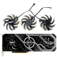 NEW Original 1SET RTX 3080 GamingPro GPU Fan，For Palit RTX 3060Ti、3070、3070Ti、3080、3080Ti、3090 GamingPro Video card cooling fan