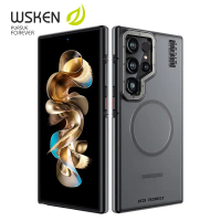Wsken Galaxy S24Ultra S23Ultra S25Ultra เคสโทรศัพท์สำหรับ Samsung กันกระแทก Slim Case Matte Phone