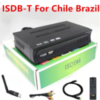 Chile Digital HD TV Decoder TV BOX I-SDBT Terrestrial Video Broadcasting TV Receiver Tuner Set Top Box FTA Decodificador ISDBT