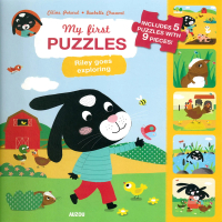 【Song Baby】My First Puzzles：Riley Goes Exploring 萊利去探險(拼圖遊戲書)