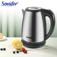 Sonifer Stainless Steel Electric Kettle Tea Coffee Thermo Pot Appliances Kitchen Smart Kettle Quick Heating Electric Boiling